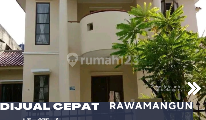 Dijual Cepat Rumah Minimalis di Rawamangun Jakarta Timur