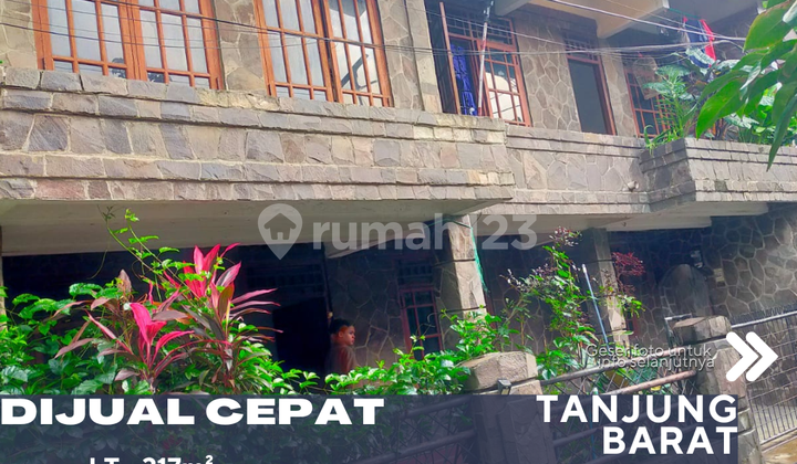 Dijual Cepat Rumah 2 Lantai di Tanjung Barat Jakarta Selatan