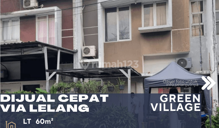 Dijual Cepat Rumah Via Lelang di Green Village Bekasi 1