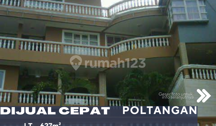 Dijual Rumah Mewah 3 Lantai Lingkungan Tenang dan Nyaman di Poltangan Jakarta Selatan