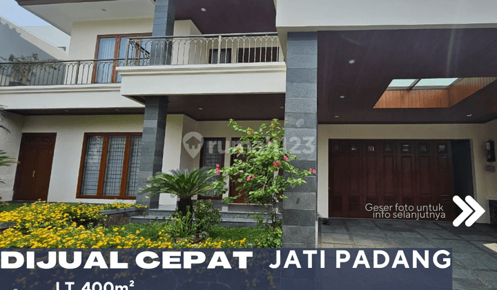 Jati Padang Jual Rumah Baru Modern Etnik Dalam Cluster Siap Huni 1