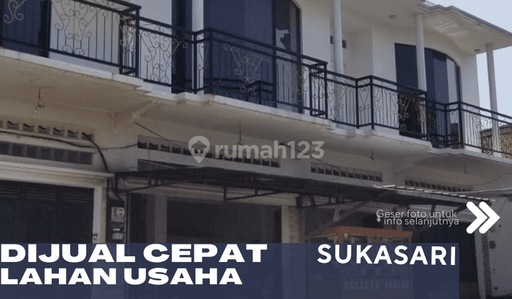 Cisaat Sukabumi Dijual Tanah Dengan Bangunan Rumah Dan Toko 1