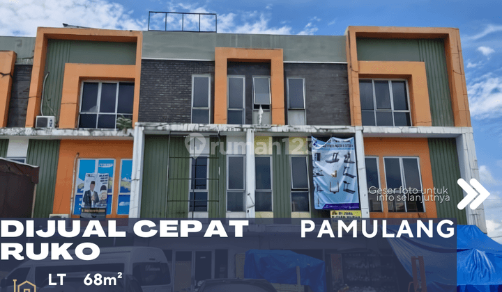 Pamulang Tangerang Selatan Jual Ruko 3 Lantai Samping Jalan Raya 1