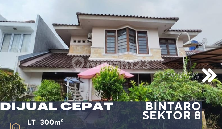 Dijual Rumah Mewah Siap Huni di Kawasan Bintaro Tangerang Selatan
