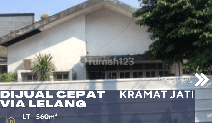 Kramat Jati Jakarta Timur Dijual Cepat Rumah Via Lelang 1