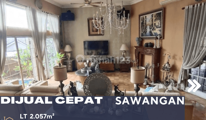 Sawangan Dijual Rumah Mewah Modern American Classic Berikut Cafe 1