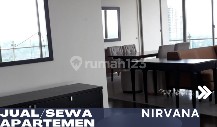 Kemang Jakarta Selatan Dijual sewakan Apartemen Nirvana Luxurious