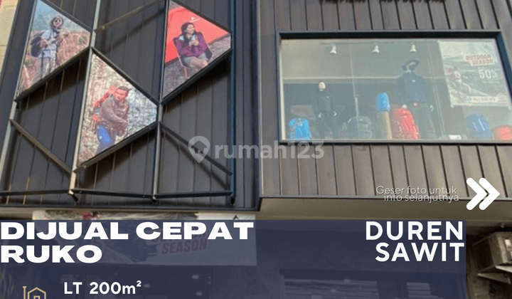 Dijual Ruko Gandeng Lokasi Strategis Area Buaran 1