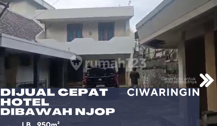 Ciwaringin Bogor Dijual Hotel Lokasi Strategis Harga Dibawah NJOP