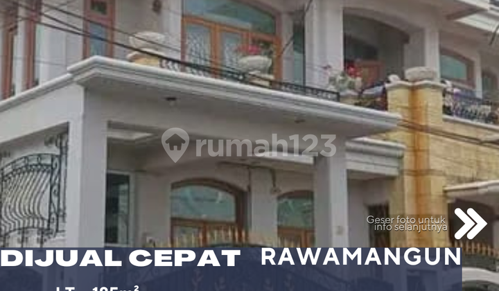 Dijual Rumah Mewah 2 Lantai Siap Huni di Rawamangun Jakarta Timur Dijual Rumah Mewah 2 Lantai Siap Huni di Rawamangun Jakarta Timur