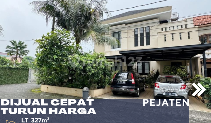 Pejaten Jakarta Selatan Dijual Rumah Dalam Townhouse Turun Harga