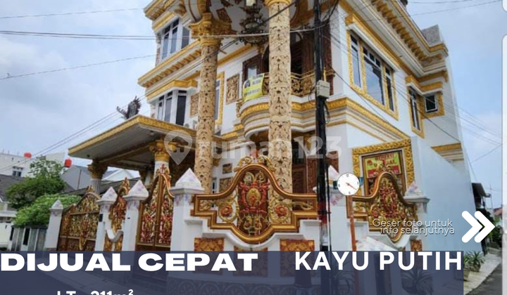 Pulo Gadung Jakarta Timur Dijual Rumah Mewah Lux Posisi Hoek Lokasi Strategis