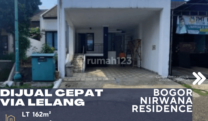 Bogor Dijual Cepat Rumah Bogor Nirwana Residence Via Lelang 1