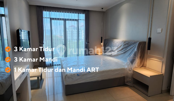 Dijual Apartemen Hamptons Park 3+1BR Combine Unit Renovated Full Furnish 2
