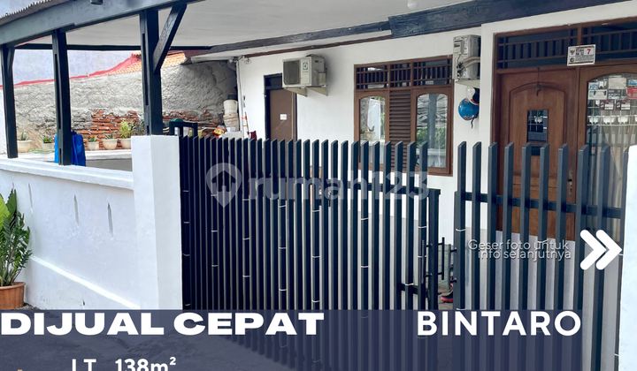 Bintaro Jakarta Selatan Dijual Rumah Harga Terjangkau Lokasi Strategis