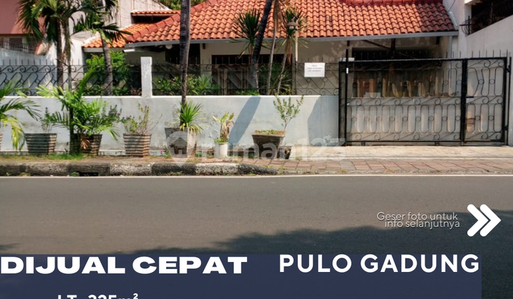 Dijual Cepat Rumah Cocok untuk Hunian Usaha Cafe atau Kantor di Pulo Gadung Jakarta Timur