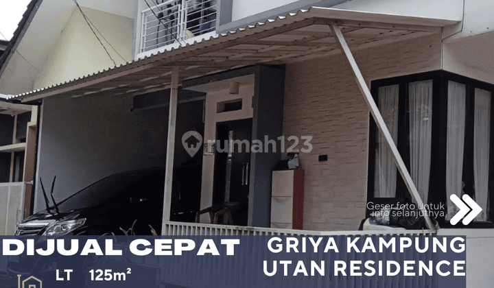 Ciputat Timur Tangerang Selatan Dijual Cepat Rumah Dalam Cluster Siap Huni 1