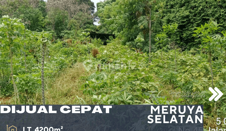 Meruya Jakarta Barat Dijual Tanah SHM Bebas Banjir Lokasi Sangat Strategis 1