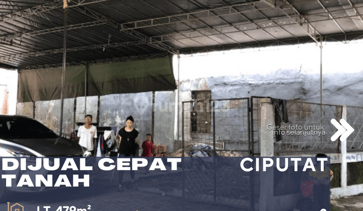 Ciputat Tangerang Selatan Dijual Cepat Tanah 1