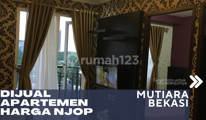 Dijual Apartemen Mutiara Bekasi 2Br Fully Furnish Harga NJOP