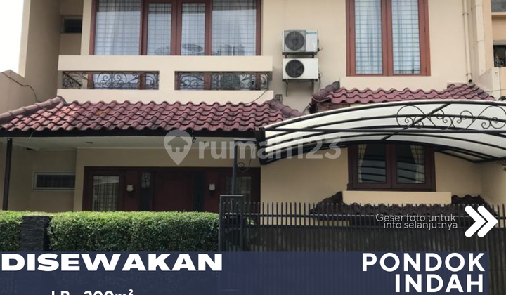 For Rent Beautiful House in Quiet Comfortable Area of Pondok Indah, South Jakarta