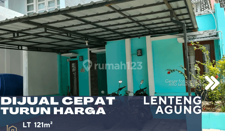 Lenteng Agung Dijual Rumah Apik Dalam Cluster Lokasi Strategis 1