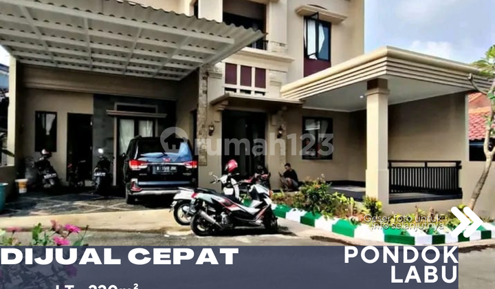 Dijual Rumah 2 Lantai di Pondok Labu Jakarta Selatan 1