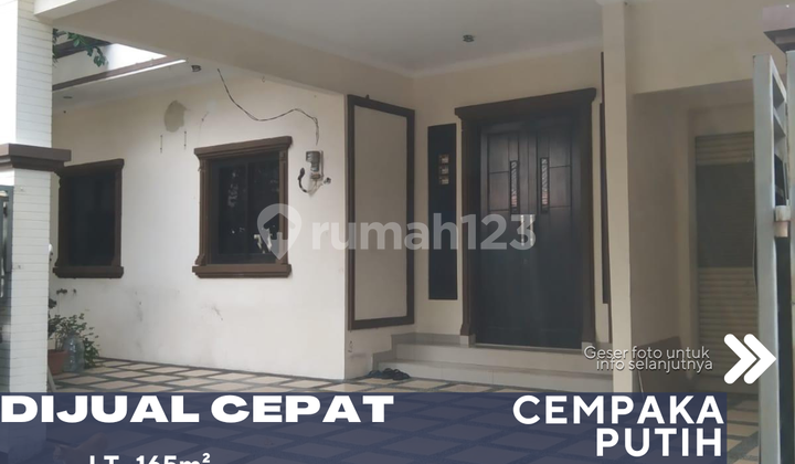 Dijual Rumah 2 Lantai Dalam Komplek Strategis di Cempaka Putih Jakarta Pusat