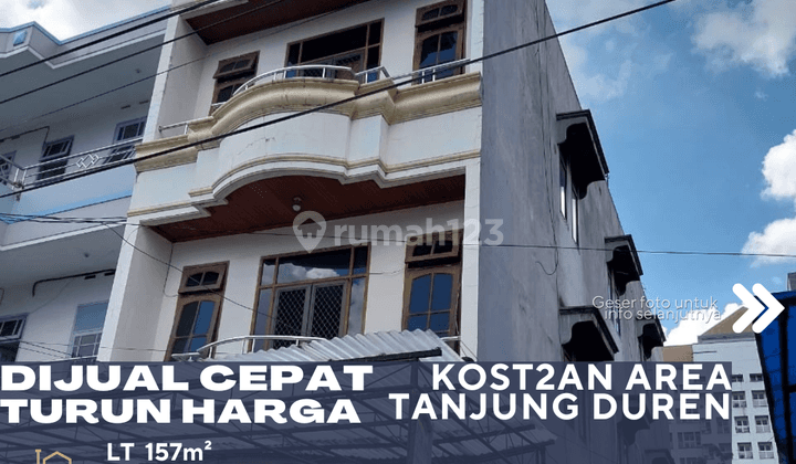 Jual Rumah Kos Lokasi Strategis Belakang Universitas Tarumanegara 1