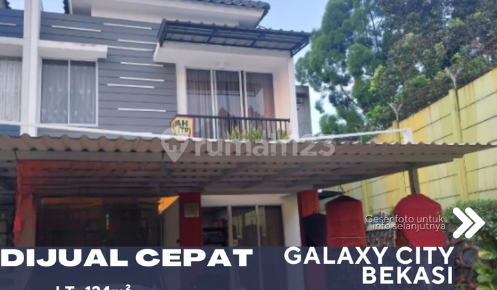 Dijual Cepat Rumah di Cluster Grand Galaxy City Bekasi 
