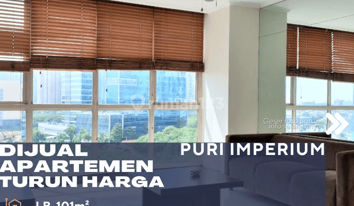 Dijual Apartemen Puri Imperium 2BR Furnish Harga Terjangkau 1