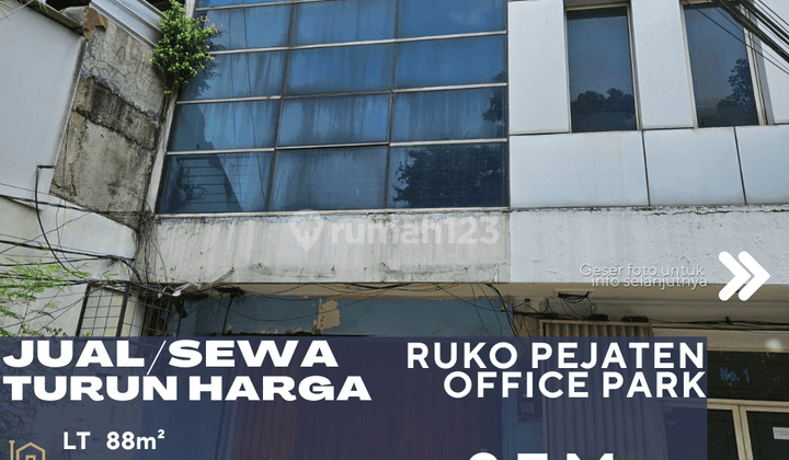 Pejaten Jaksel Dijual Disewakan Ruko Dekat Pejaten Village Mall 1