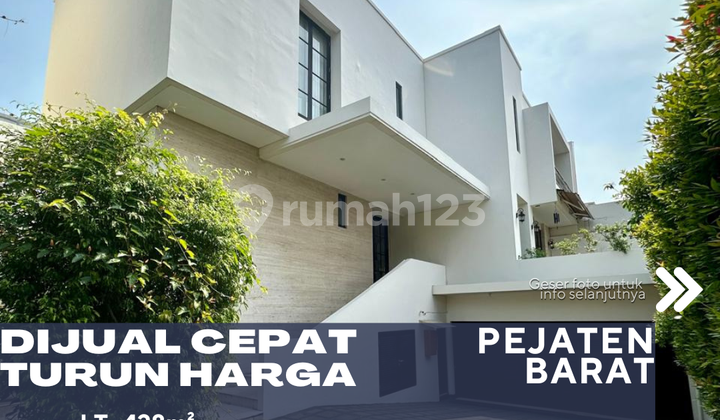 Dijual Rumah Mewah Dalam Cluster Turun Harga di Pejaten Jakarta Selatan Dijual Rumah Mewah Dalam Cluster Turun Harga di Pejaten Jakarta Selatan