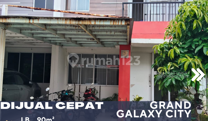 Dijual Rumah Siap Huni Dalam Perumahan Grand Galaxy Bekasi Lokasi Strategis
