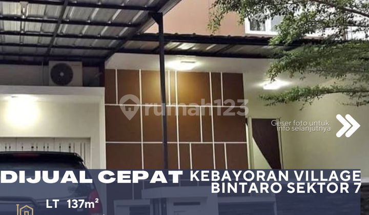 For Sale Comfortable Move-In Ready House in Prestigious Bintaro Area, Tangsel, Strategic Location