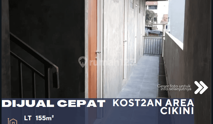 Cikini Jakarta Pusat Dijual Rumah Kost2an Full Terisi 3 Lantai 1