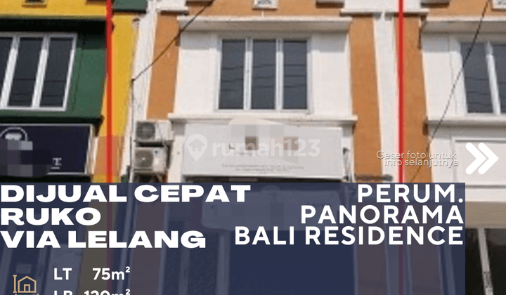 Ciseeng Bogor Dijual Cepat Ruko Via Lelang 1