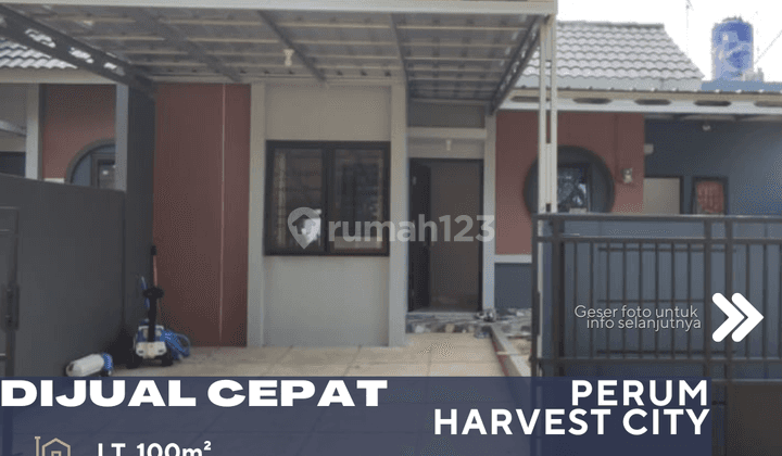 Setu Bekasi Dijual Cepat Rumah Cantik Dalam Cluster Harga Murah 1