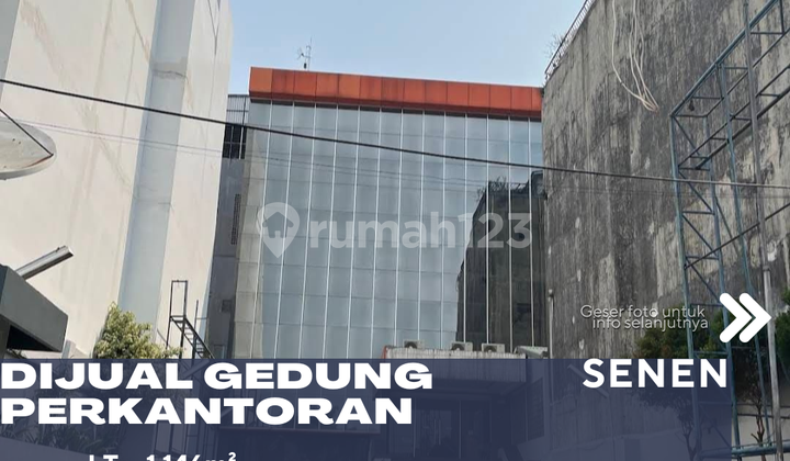 Dijual Murah Gedung di Pasar Senen Harga di Bawah NJOP di Senen Jakarta Pusat