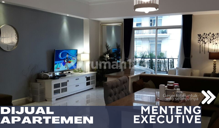 Menteng Jakarta Pusat Dijual Apartemen Menteng Executive 2Br Fully Furnished View Bagus Turun Harga
