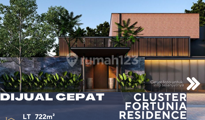 Pamulang Dijual Rumah Mewah 2 Lantai Premium Material Siap Huni Dalam Cluster di Selatannya Jakarta