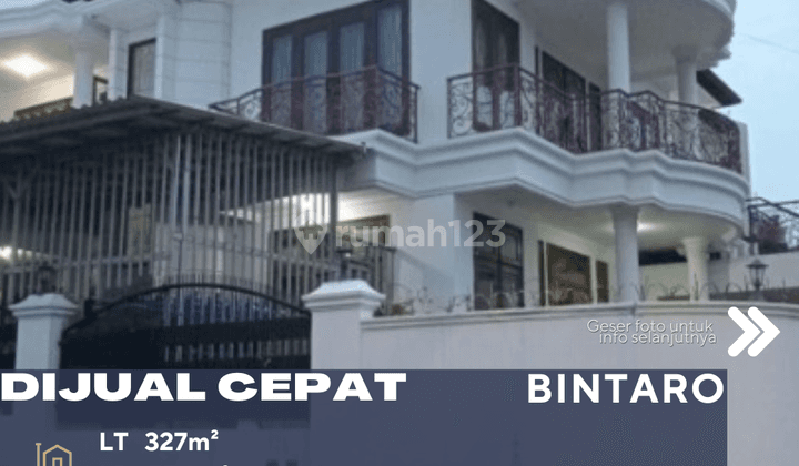 Bintaro Jakarta Selatan Dijual Cepat Rumah Lokasi Strategis 1