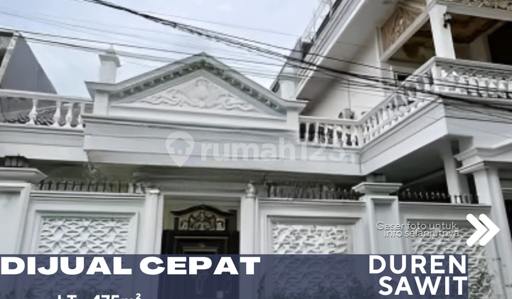 Dijual Rumah Lokasi Strategis Lingkungan Aman Nyaman di Duren Sawit Jakarta Timur Dijual Rumah Lokasi Strategis Lingkungan Aman Nyaman di Duren Sawit Jakarta Timur