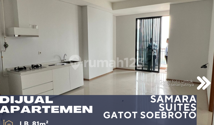 Pancoran Jakarta Selatan Dijual Apartemen Samara Suites 2BR City View 