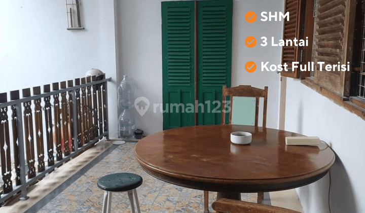 Cikini Jakarta Pusat Dijual Rumah Kost2an Full Terisi 3 Lantai 2