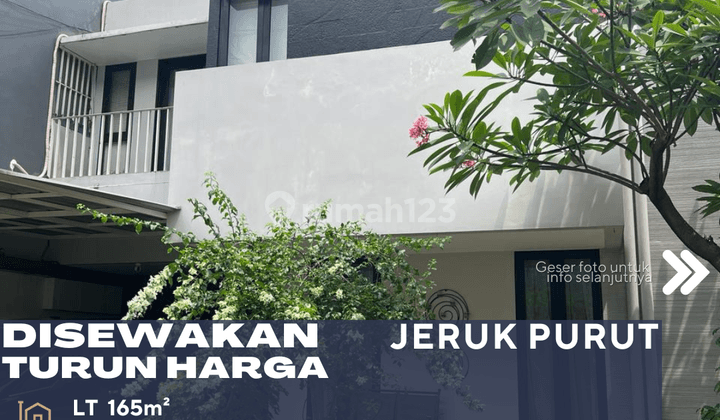 Jeruk Purut Jakarta Selatan Rumah Cantik Dalam Townhouse Disewa 1