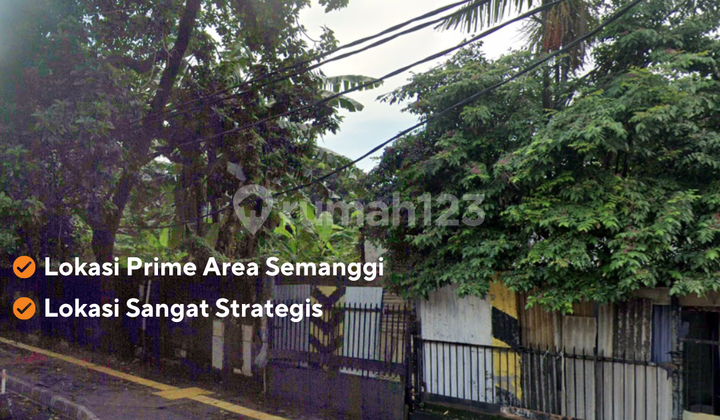 Bendungan Hilir Jual Rumah Lokasi Strategis Area Prime Semanggi  2