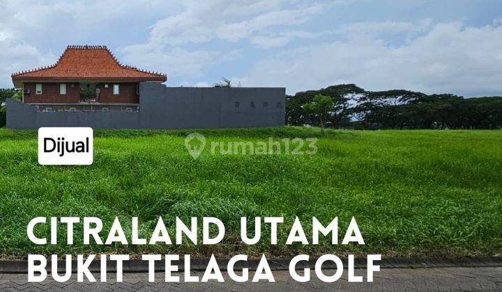 Tanah di Bukit Telaga Golf, Surabaya HGB 600 m² 1