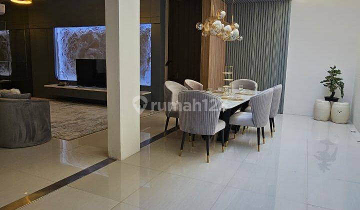 Rumah Isen Tropical Minimalis Darmo Harapan Full Furnish Pool Sby 1