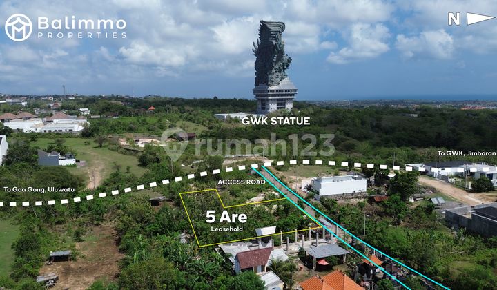 Ungasan Leasehold Land - 5 Are With Gwk View